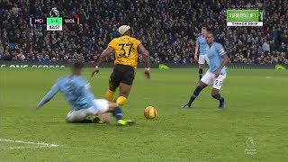 Adama Traoré vs Manchester City Away 14012019 [upl. by Sonaj]