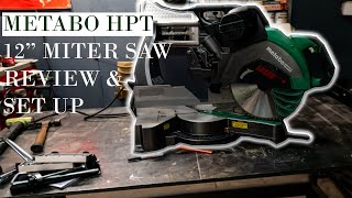 Metabo HPT 12quot Dual Bevel Sliding Miter Saw Review C12RSH2 [upl. by Miltie429]