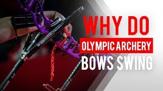 Why do Olympic archers swing their bows [upl. by Aiva]