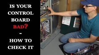 FurnaceAC How to Troubleshoot The Control Board [upl. by Ezar]