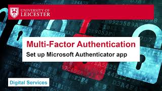 Set up MFA using the Authenticator app [upl. by Ssilb]