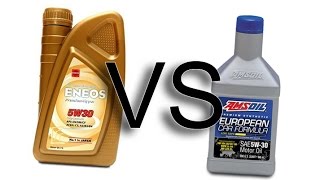 Eneos premium hyper multi 5w30 vs Amsoil european car formula 5w30 [upl. by Hteik]