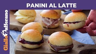 PANINI AL LATTE MORBIDISSIMI [upl. by Riobard]