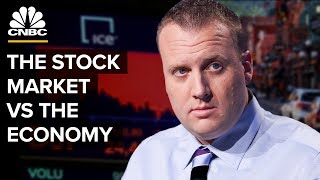 The Difference Between The Stock Market And The Economy [upl. by Meerek315]