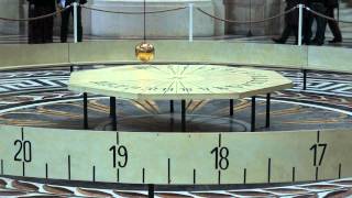 Foucault Pendulum at the Pantheon Paris [upl. by Banna]