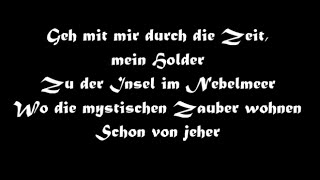 Oonagh Avalon mit lyrics [upl. by Rowena]