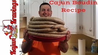 Cajun Boudin Recipe Updated Version Step By Step [upl. by Kathye]