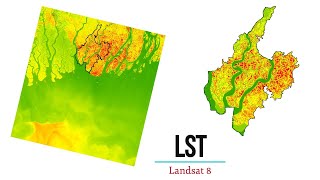 Estimating Land Surface Temperature Landsat 8  ArcGIS Tutorial [upl. by Aidni]