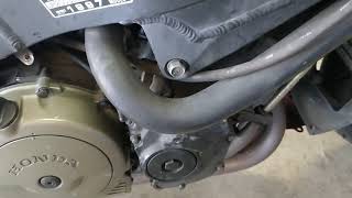 Honda Blackbird engine noise [upl. by Tada]