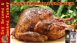 How to Smoke a Turkey in Masterbuilt Electric Smoker  Dry Brine Inject amp Season [upl. by Kailey76]