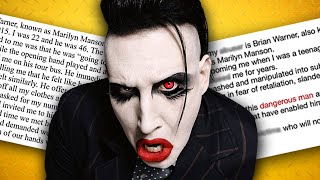 The Disturbing Claims Against Marilyn Manson [upl. by Nairadas]