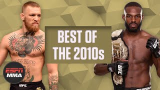 The best MMA fights of the decade McGregor vs Diaz Jones vs Gustafsson and more  ESPN MMA [upl. by Ettenotna]