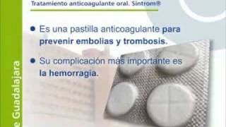 Tratamiento anticoagulante oral Sintrom [upl. by Natascha]