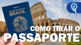 Como tirar seu passaporte passo a passo [upl. by Nonna]