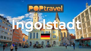 Walking in INGOLSTADT  Germany 🇩🇪 4K 60fps UHD [upl. by Anon718]