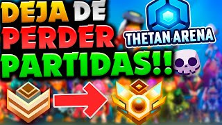 6 TIPSTRUCOS PARA GANAR MAS EN THETAN ARENA  JUEGOS NFT [upl. by Lrad]