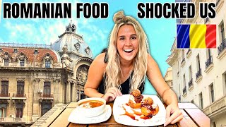 ULTIMATE ROMANIAN FOOD TOUR in Bucharest [upl. by Tseng]