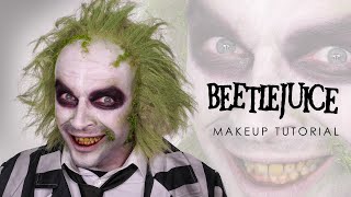 BEETLEJUICE Halloween Makeup Tutorial  Shonagh Scott [upl. by Jael]