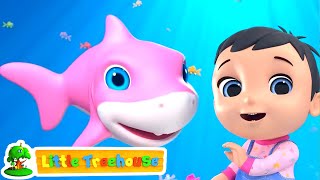 Baby Shark Song  Baby Shark Doo Doo Doo  Nursery Rhymes amp Music for Babies by Little Treehouse [upl. by Uhile]