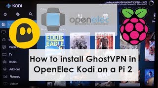 How to install a VPN on Kodi OpenElec [upl. by Neala]