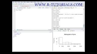 R tutorials  introduction to R Studio [upl. by Eelik]