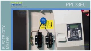 PPL23EU Single Phase Passive Base Prepaid Electricity Meter [upl. by Brelje]