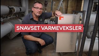 Mest sete fejl i varmekælderen  Snavset varmeveksler [upl. by Yetnom]