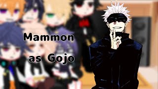 Obey me react to Mammon as Gojo [upl. by Bannon]