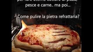 Pizza come pulire la pietra refrattaria [upl. by Gillmore633]