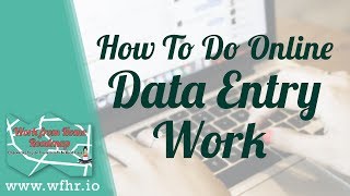 HOW TO DO ONLINE DATA ENTRY WORK  JASON DULAY [upl. by Carlos]