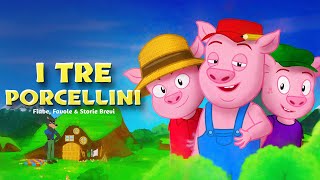 I Tre Porcellini  Il Lupo ei Sette Capretti cartoni animati Italiano [upl. by Nelleoj]