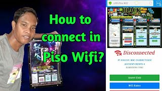 How to Connect in Piso wifi tutorial [upl. by Neyud]