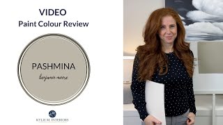 Paint Colour Review Pashmina Benjamin Moore AF100 [upl. by Grail]