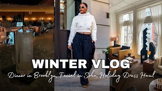 another New York City to Miami Winter vlog 🎁 MONROE STEELE [upl. by Aerdnak]