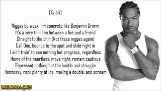 Xzibit  X ft Dr Dre amp Snoop Dogg Lyrics [upl. by Johnny221]