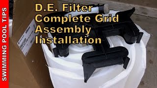 DE Filter Complete Grid Assembly Installation [upl. by Iliam]