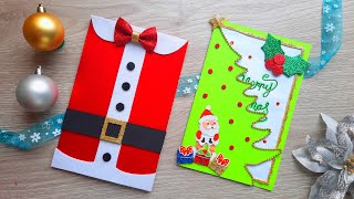 5 HERMOSAS TARJETAS DE NAVIDAD PARA DAR DE REGALO  FELICITACION O INVITACIÓN [upl. by Pettit]