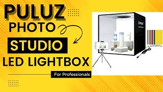 Foldable Portable LED Photo Studio Light Box by PULUZ [upl. by Hill227]