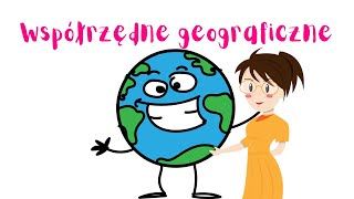 Współrzędne geograficzne  Geografia Na 6 [upl. by Wall980]