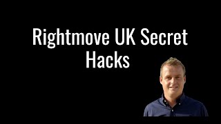 Rightmove UK Secret Hacks  Real Estate [upl. by Dich]