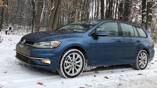 2019 Volkswagen Golf Sportwagen 4MOTION Review [upl. by Quince]