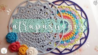 Atrapasueños o mandala a crochet [upl. by Kezer777]