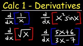 Calculus 1  Derivatives [upl. by Meakem]