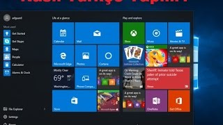 Bilgisayarı Türkçeye Çevirme Windows 10 Türkçe Yapma Sesli Detaylı Anlatımı [upl. by Nuris]