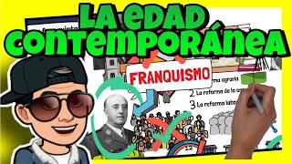 ⚔ La EDAD CONTEMPORÁNEA en ESPAÑA sXX y XXI ⚔ para NIÑOS de PRIMARIA [upl. by Chicoine]