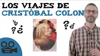 Viajes de Cristóbal Colón y sus consecuencias 4° Grado [upl. by Oshinski768]