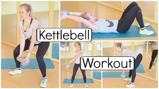 Beginner Kettlebell Workout  Complete Thuis Training [upl. by Akit]