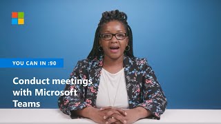 How to conduct meetings with Microsoft Teams [upl. by Enrev]