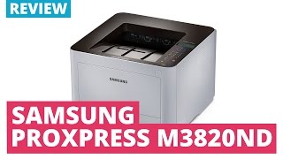 Samsung ProXpress M3820ND A4 Mono Laser Printer [upl. by Tahpos]