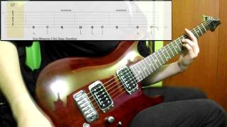 Audioslave  Like A Stone Guitar Cover Play Along Tabs In Video [upl. by Tiena]